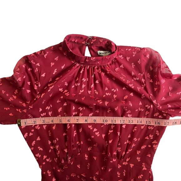 Whistles Falling Leaves Silk Dress NWT - Picture 13 of 15